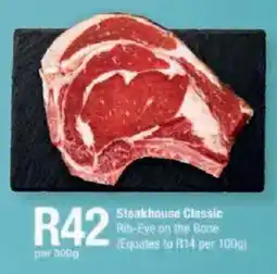 Checkers Steakhouse Classic Rib-Eye on the Bone offer