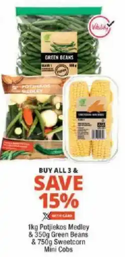 Checkers Buy all 3 & Save 15% offer