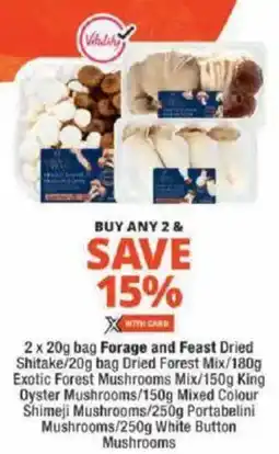 Checkers Buy any 2 & Save 15% offer