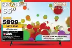 HiFi Corp SKYWORTH 55-inch QLED TV-55Q6600H offer