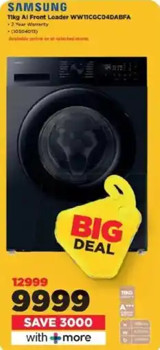 HiFi Corp SAMSUNG AI Front Loader offer