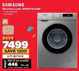 HiFi Corp SAMSUNG Front Loader offer