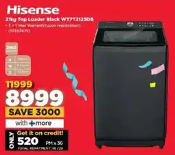 HiFi Corp Hisense Top Loader Black offer