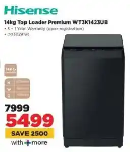 HiFi Corp Hisense Top Loader Premium offer