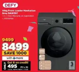 HiFi Corp DEFY Front Loader Manhattan Grey DAW397 offer