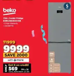 HiFi Corp Beko Combi Fridge offer