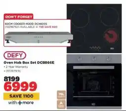 HiFi Corp DEFY Oven Hob Box Set DCB866E offer