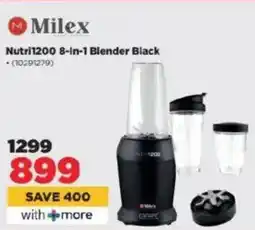 HiFi Corp Milex Nutri1200 8-in-1 Blender Black offer