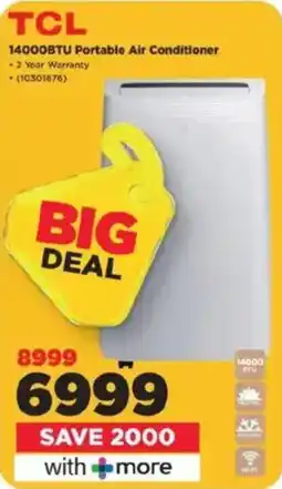 HiFi Corp TCL 14000BTU Portable Air Conditioner offer
