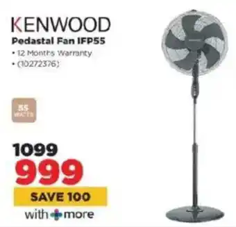 HiFi Corp KENWOOD Pedastal Fan IFP55 offer