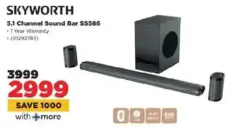 HiFi Corp SKYWORTH 5.1 Channel Sound Bar SS586 offer