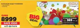 HiFi Corp SKYWORTH 65-Inch QLED Google TV-65Q6620G offer