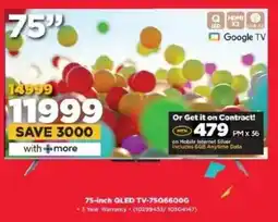 HiFi Corp SKYWORTH 75-inch QLED TV-75Q66006 offer