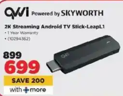 HiFi Corp QVWI 2K Streaming Android TV Stick-LeapL1 offer