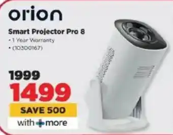 HiFi Corp Orion Smart Projector Pro 8 offer