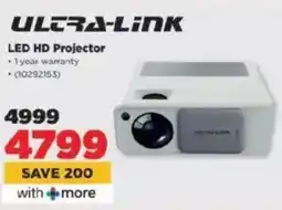 HiFi Corp ULTRA-LINK LED HD Projector offer