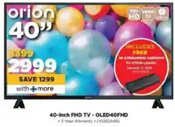 HiFi Corp Orion 40-Inch FHD TV-OLED40FHD offer