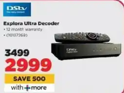 HiFi Corp DStv Explora Ultra Decoder offer