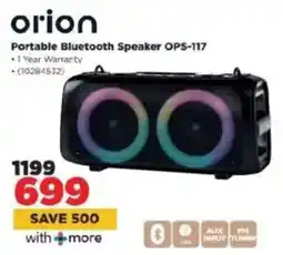 HiFi Corp Orion Portable Bluetooth Speaker OPS-117 offer
