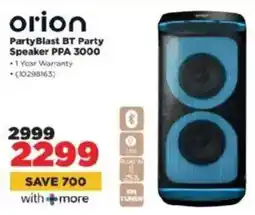 HiFi Corp Orion Party Blast BT Party Speaker PPA 3000 offer