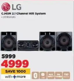HiFi Corp LG CJ45N 2.1 Channel Hifi System offer