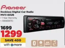 HiFi Corp Pioneer Deckless Digital Car Radio MVH-85UB offer