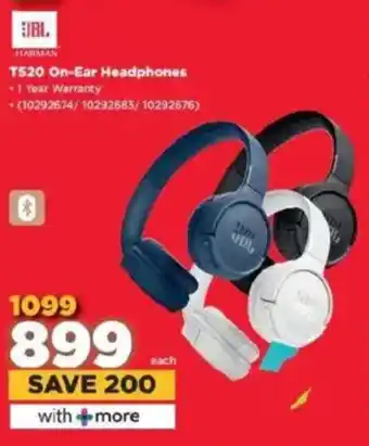 HiFi Corp JBL T520 On-Ear Headphones offer