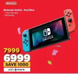 HiFi Corp Nintendo Switch Red/ Blue offer