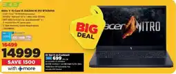 HiFi Corp Acer Nitro V 15 Core i5 13420H 16 512 RTX3050 offer