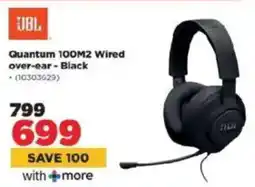 HiFi Corp JBL Quantum 100M2 Wired over-ear Black offer