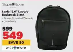 HiFi Corp Supa Nova Layla 15.6" Laptop Backpack Black offer