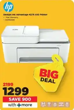 HiFi Corp HP Deskjet Ink Advantage 4276 AIO Printer offer