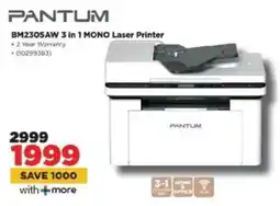 HiFi Corp PANTUM BM2305AW 3 in 1 MONO Laser Printer offer