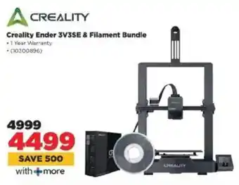 HiFi Corp Creality Ender 3V3SE & Filament Bundle offer