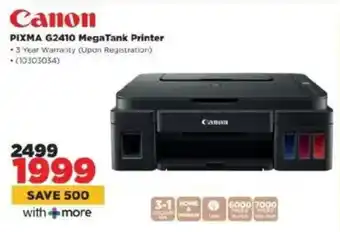 HiFi Corp Canon PIXMA G2410 MegaTank Printer offer