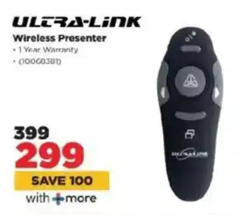 HiFi Corp ULTRA-LINK Wireless Presenter offer