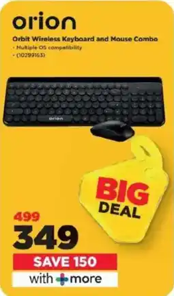 HiFi Corp Orion Orbit Wireless Keyboard and Mouse Combo offer