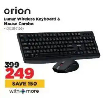 HiFi Corp Orion Lunar Wireless Keyboard & Mouse Combo offer