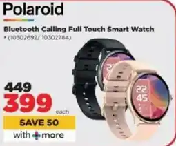 HiFi Corp Polaroid Bluetooth Calling Full Touch Smart Watch offer