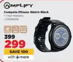 HiFi Corp AMPLIFY Compete Fitness Watch Black offer