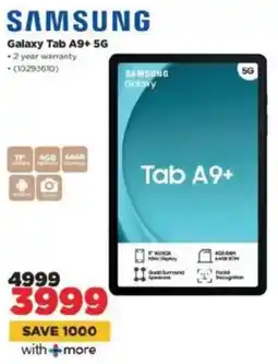 HiFi Corp SAMSUNG Galaxy Tab A9+ 5G offer