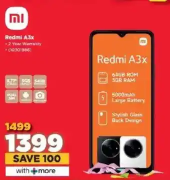 HiFi Corp Redmi A3x offer