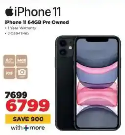 HiFi Corp iPhone 11 64GB Pre Owned offer