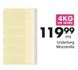Save Hyper Underberg Mozzarella offer