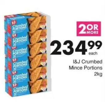 Save Hyper I&J Crumbed Mince Portions offer