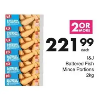Save Hyper I&J Battered Fish Mince Portions offer
