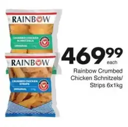 Save Hyper Rainbow Crumbed Chicken Schnitzels/ Strips offer