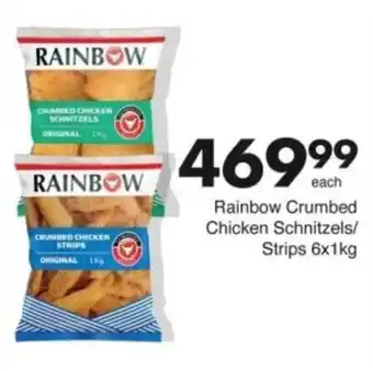 Save Hyper Rainbow Crumbed Chicken Schnitzels/ Strips offer