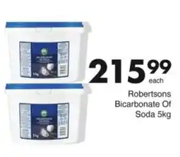 Save Hyper Robertsons Bicarbonate Of Soda offer