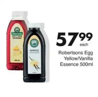 Save Hyper Robertsons Egg Yellow/ Vanilla Essence offer